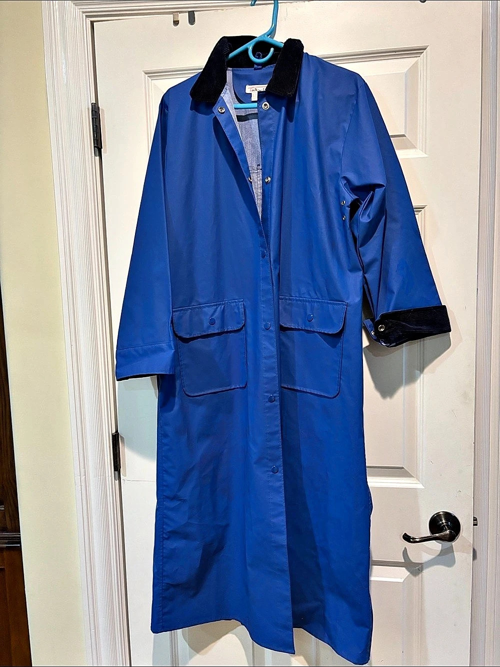 Talbots Trench Rain Coat Size Medium